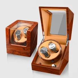 Watch Winder Box for Automatic Mechanical Dial for 2 Watches Luxury